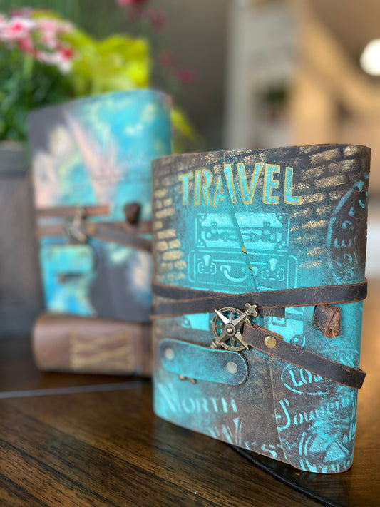 Hand-Painted Travel & Adventure Journal