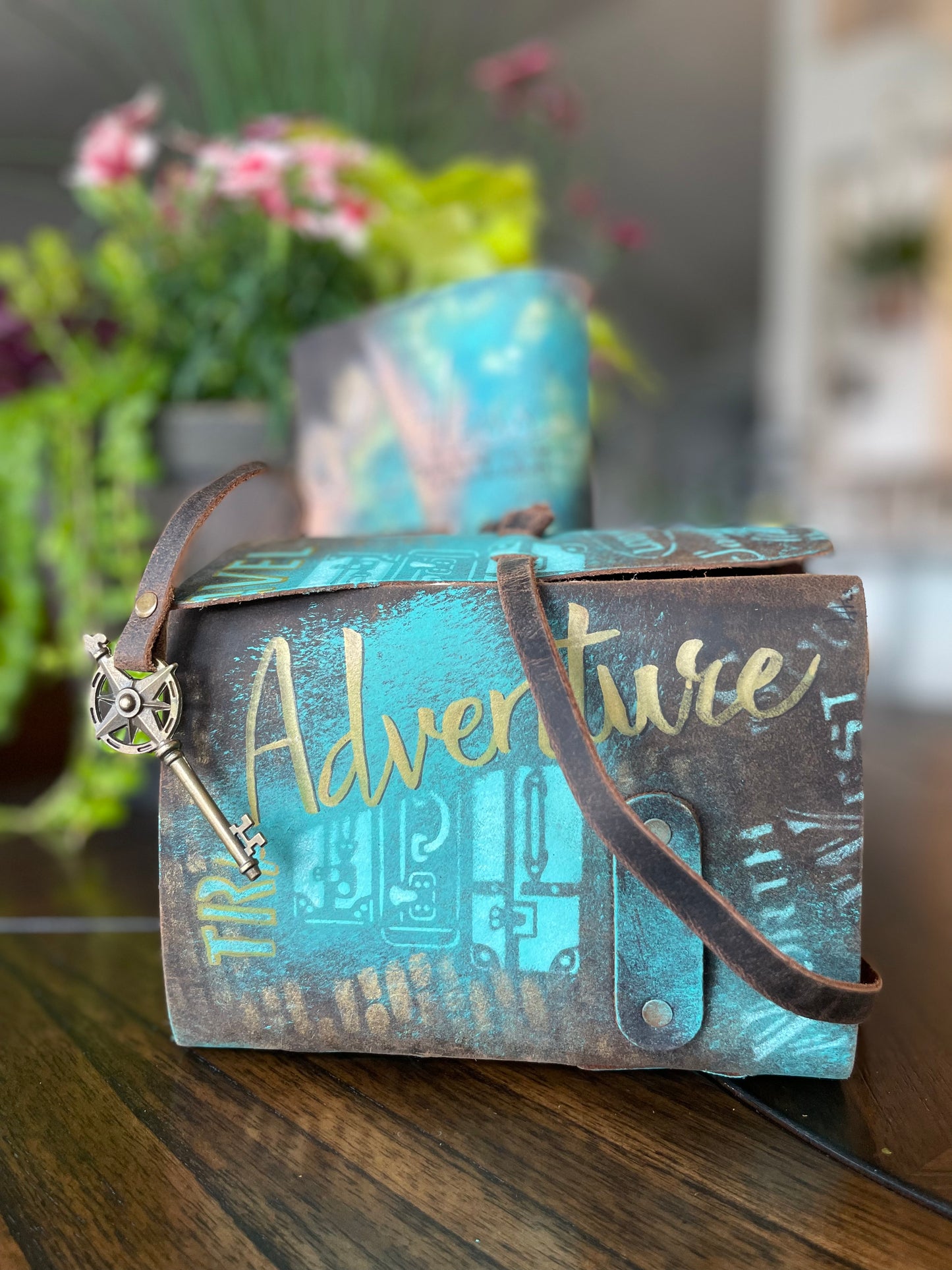 Hand-Painted Travel & Adventure Journal