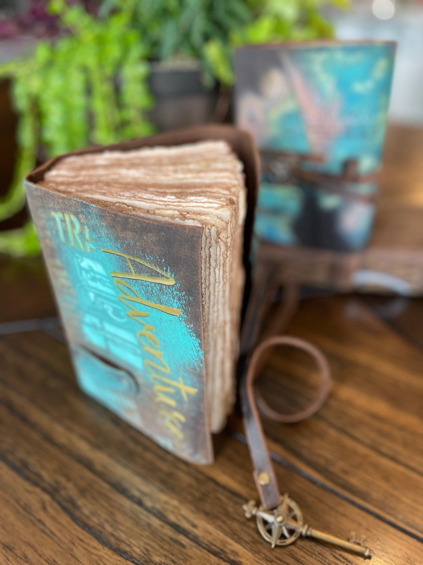 Hand-Painted Travel & Adventure Journal