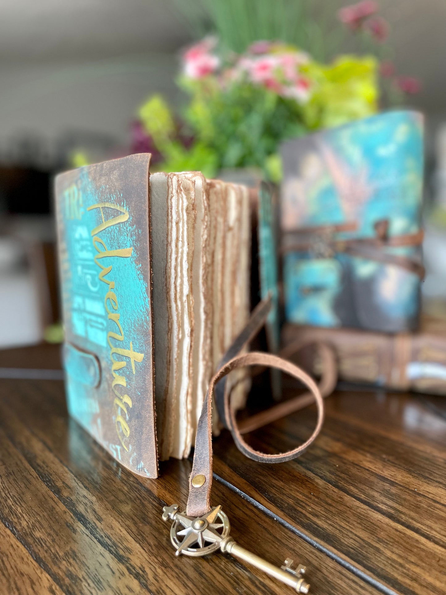 Hand-Painted Travel & Adventure Journal